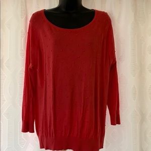 August silk Pink pretty sweater/blouse 💗💗